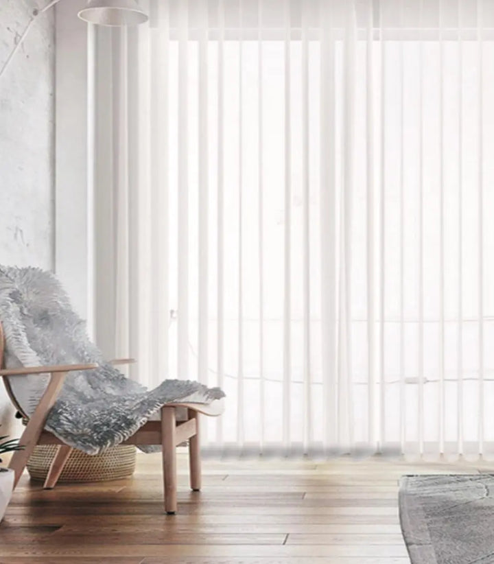 Sheer Vertical Blinds - M01 Zebra Blinds To Go