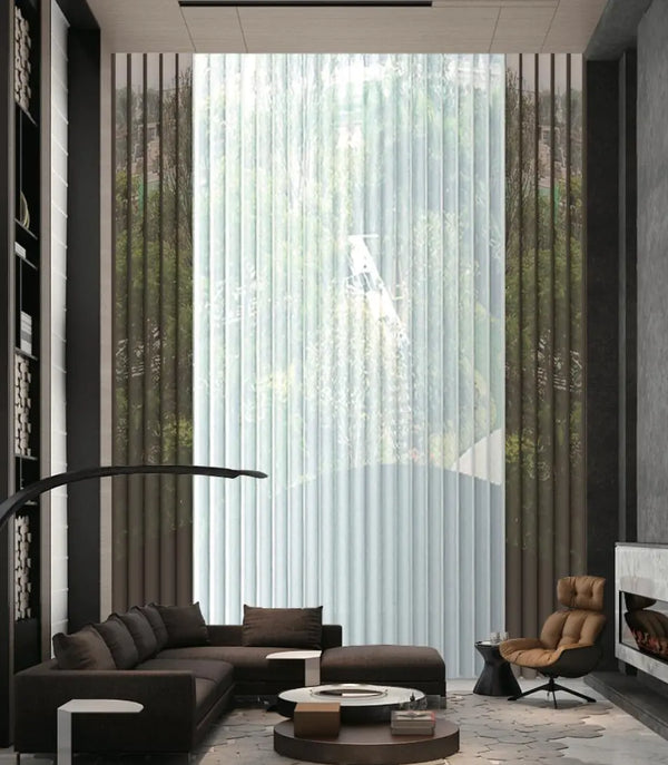 Sheer Vertical Blind M02 Zebra Blinds To Go